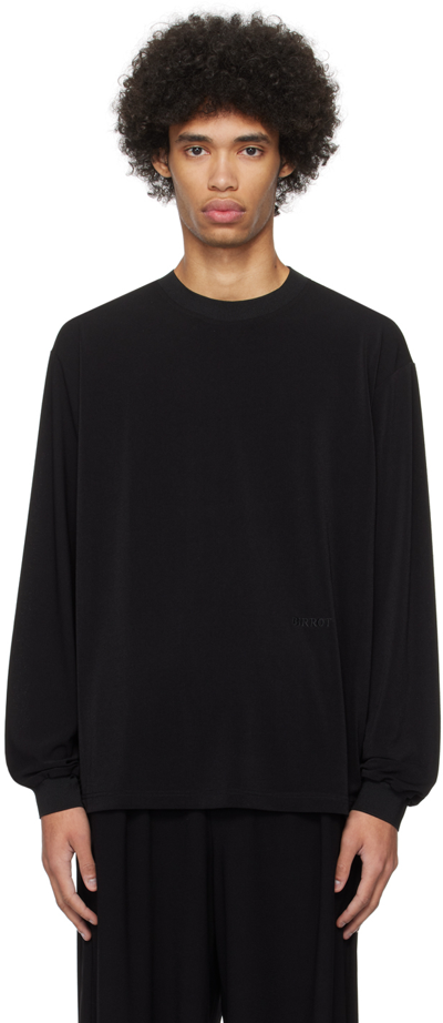 Birrot Black Lay1 Boxy Long Sleeve T-shirt