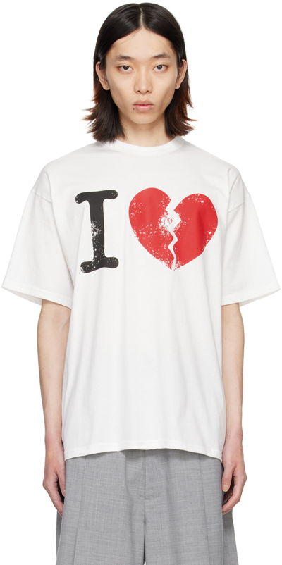 Magliano Graphic-print Cotton T-shirt In White