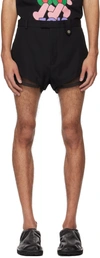Egonlab Exposed Lining Shorts In Black