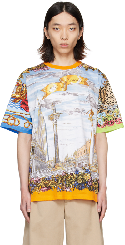 Moschino T-shirt In Printed