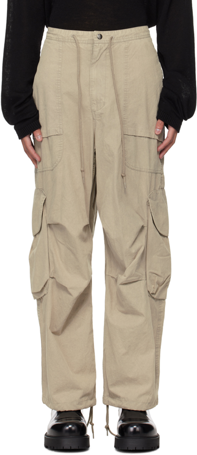 Entire Studios Mens Steel Exclusive Freight Cotton Cargo Trousers