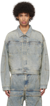 ENTIRE STUDIOS BLUE GEM DENIM JACKET