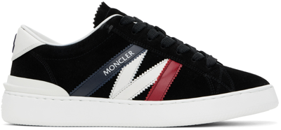 Moncler Monaco M Low Top Sneakers In Dark_grey