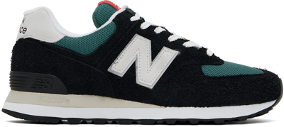 New Balance Black 574 Trainers