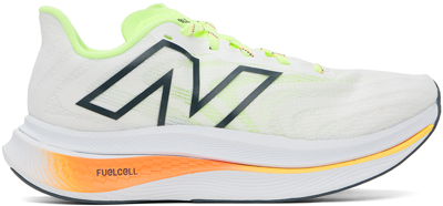New Balance White Fuelcell Supercomp Trainer V2 Sneakers