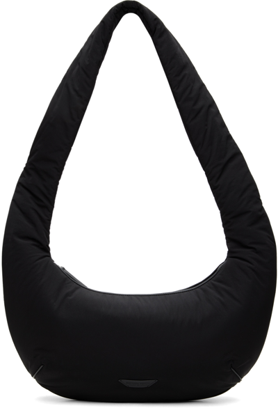 Bottega Veneta Paper Nylon Bag In Black