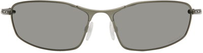 Oakley Gunmetal Whisker Sunglasses In Carbon