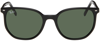 Ray Ban Elliot 54mm Gradient Square Sunglasses In 901/31 Black
