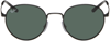 Ray Ban Rb3681 Sunglasses Black Frame Green Lenses 50-20 In Black