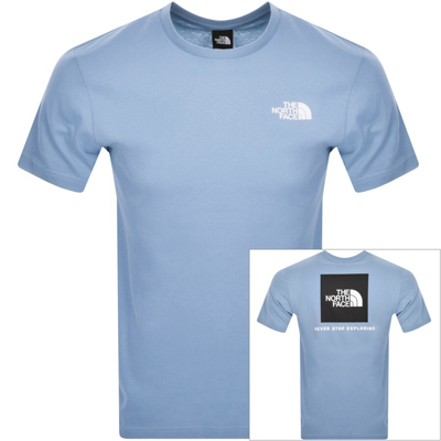 The North Face Red Box T Shirt Blue