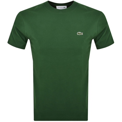 Lacoste Crew Neck T Shirt Green