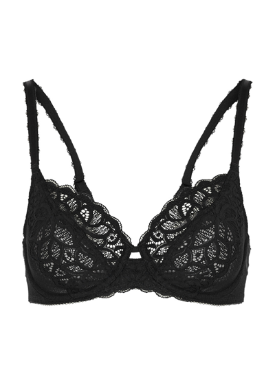 Wacoal Raffine Black Lace Underwired Bra