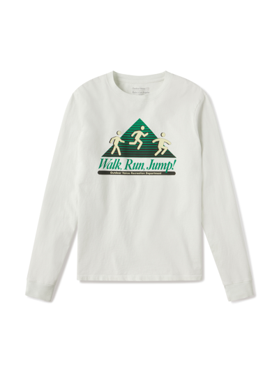 Outdoor Voices Walk, Run, Jump Graphic Longsleeve In Atmospheric