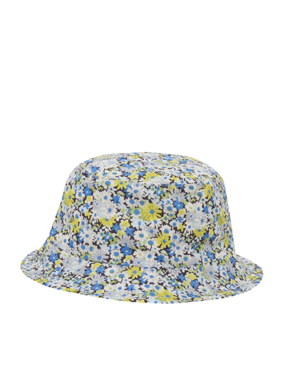 Bonpoint Backet Hat Bimbo Floreale In Blue