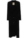 Uma Wang Single-breasted Coat In Black