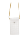 Monnalisa Beaded Shoulder Bag In White