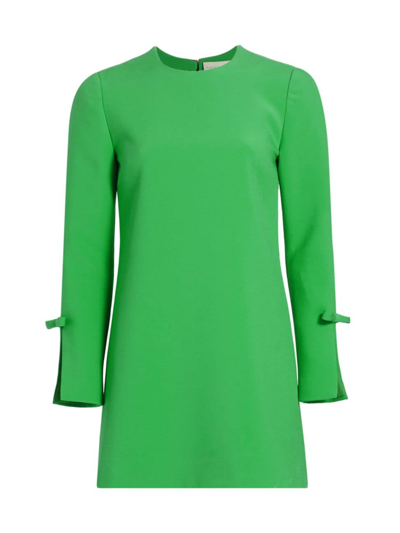 Sachin & Babi Lily Long-sleeve Shift Dress In Parrot Green