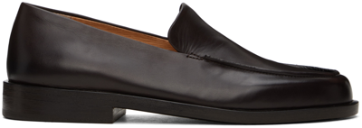 Marsèll Brown Mocasso Loafers In 460 Dark Brown