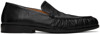 Marsèll Mocassino Leather Loafers In 666 Black