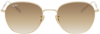 RAY BAN GOLD RB3809 SUNGLASSES