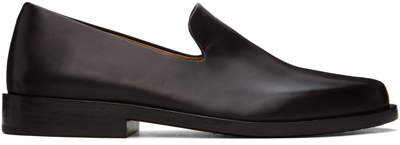 Marsèll Brown Mocasso Loafers In 460 Dark Brown