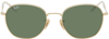 Ray Ban Women's Rb3809 55mm Round Sunglasses In Green