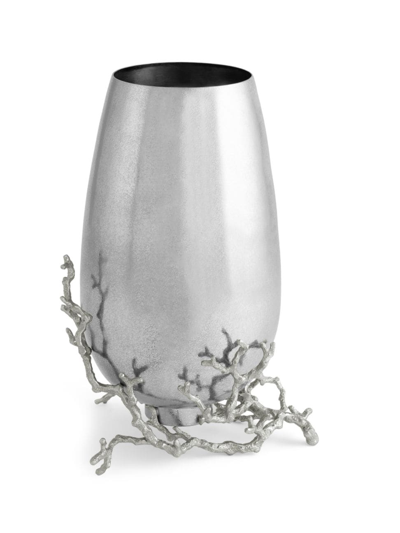 Michael Aram Ocean Reef Large Vase In Metallic