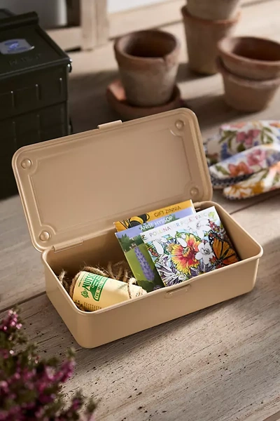 Terrain Toyo Steel Mini Seed Storage Box, Beige In Neutral