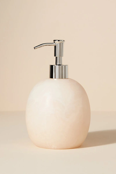 Anthropologie Luna Soap Dispenser In Pink