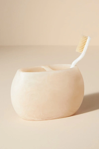 Anthropologie Luna Toothbrush Holder In Pink