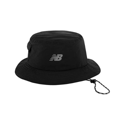 New Balance Unisex Cargo Bucket Hat In Black
