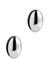 Lie Studio The Camille Sterling Silver Drop Earrings In Silver
