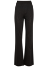 Missoni Metallic-weave Knitted Trousers In Black