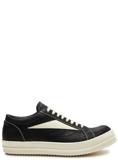 Rick Owens Vintage Nubuck Sneakers In Black