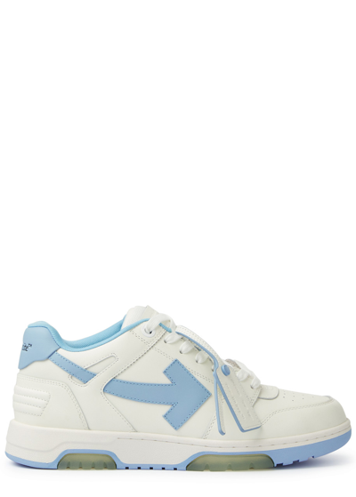 OFF-WHITE OFF-WHITE OUT OF OFFICE LEATHER SNEAKERS