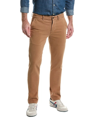 7 For All Mankind Slimmy Chino Luxe Performance Trousers In Brown