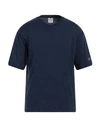 Champion Man T-shirt Midnight Blue Size M Cotton