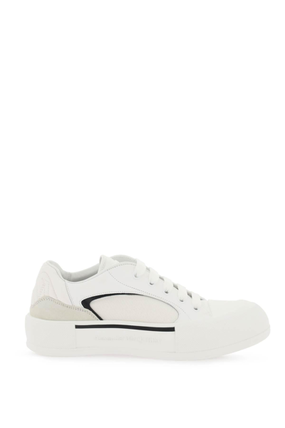 ALEXANDER MCQUEEN ALEXANDER MCQUEEN DECK PLIMSOLL SNEAKERS