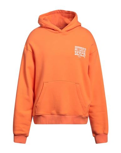 Nahmias Man Sweatshirt Orange Size L Cotton
