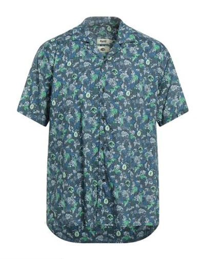 Brava Fabrics Man Shirt Navy Blue Size Xl Organic Cotton
