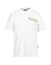 Barrow Man T-shirt Off White Size L Cotton
