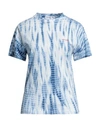 Maison Labiche Woman T-shirt Blue Size Xxs Cotton In Blue