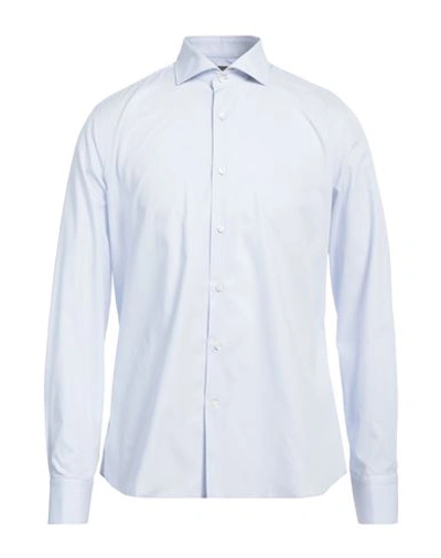 Cavalli Class Man Shirt Sky Blue Size 17 Cotton