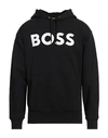 Hugo Boss Boss Man Sweatshirt Black Size L Cotton In Black