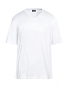 Barba Napoli Man T-shirt White Size 48 Cotton