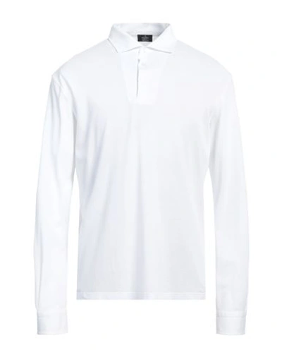 Barba Napoli Man Polo Shirt White Size 48 Cotton