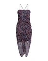 Isabel Marant Étoile Marant Étoile Woman Midi Dress Blue Size 4 Viscose In Red