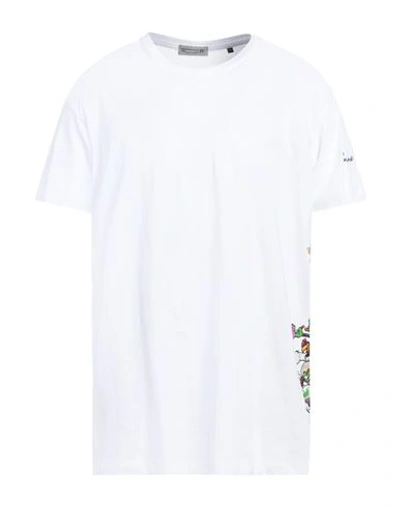 Daniele Alessandrini Homme Man T-shirt White Size Xxl Cotton