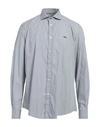Harmont & Blaine Man Shirt Grey Size Xxl Cotton