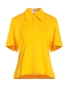 Maison Rabih Kayrouz Woman Polo Shirt Mandarin Size 8 Viscose, Elastane